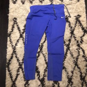 Purple Nike Cropped leggings
